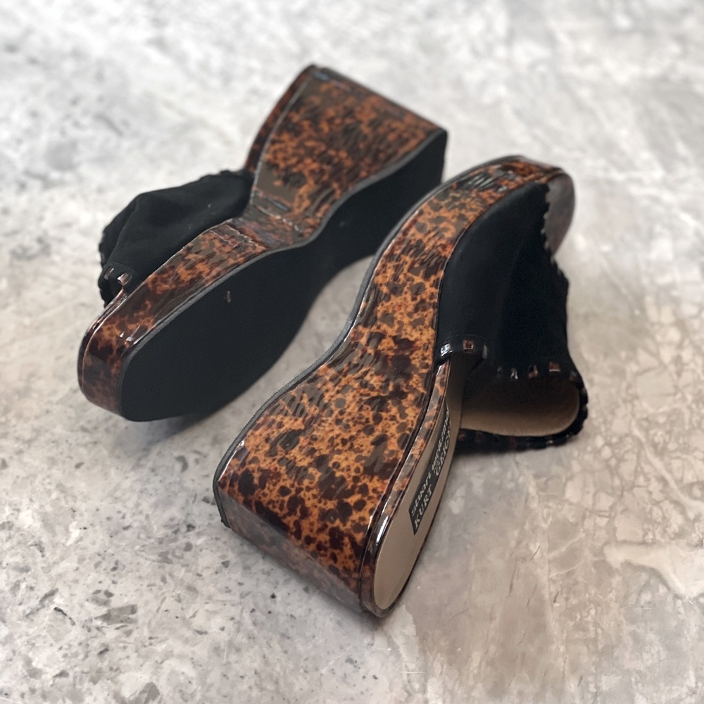Stuart Weitzman for Kurt Geiger Tortoise Mules
